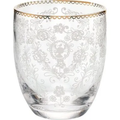 PIP STUDIO Floral Wasserglas 0,32 l klar