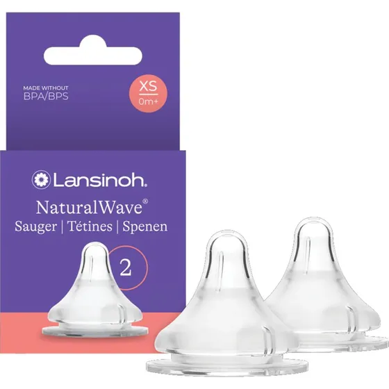 Lansinoh NaturalWave Sauger XS (2er-Pack)