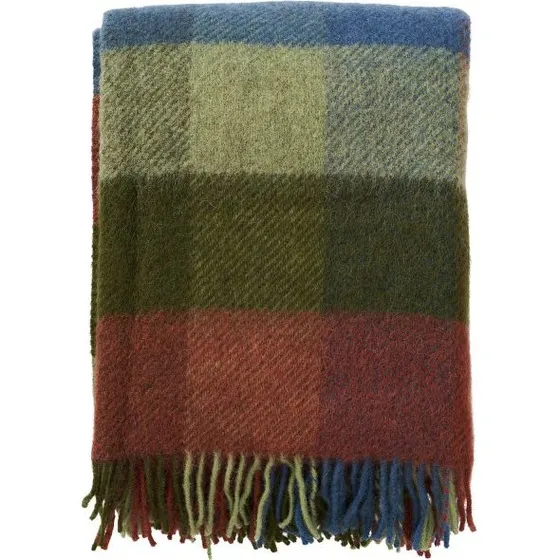 Klippan Wolldecke Gotland 130x200 cm gelb