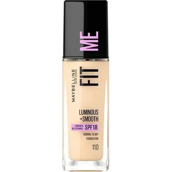 Maybelline Fit Me Luminous + Smooth SPF18 110 Porcelain 30 ml