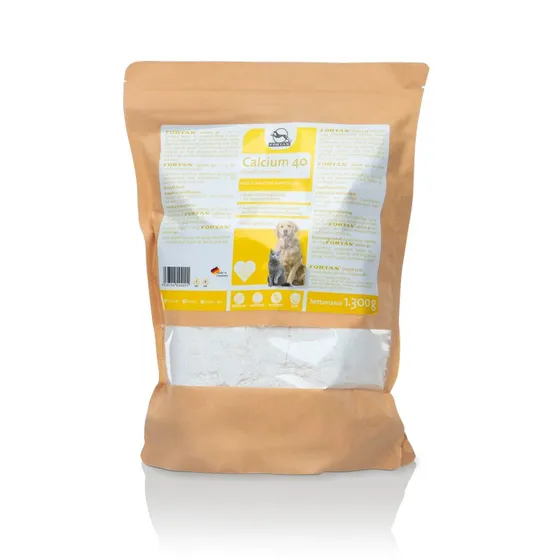 Fortan Calcium 40 Pulver 1 kg für BARF