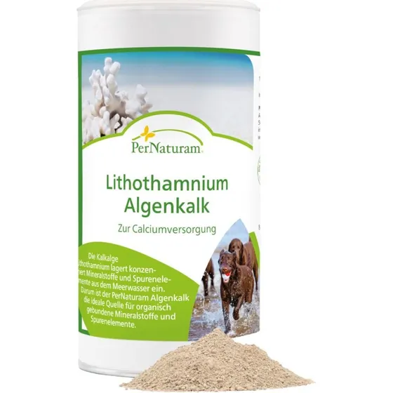 PerNaturam Lithothamnium Algenkalk 500g für Hunde