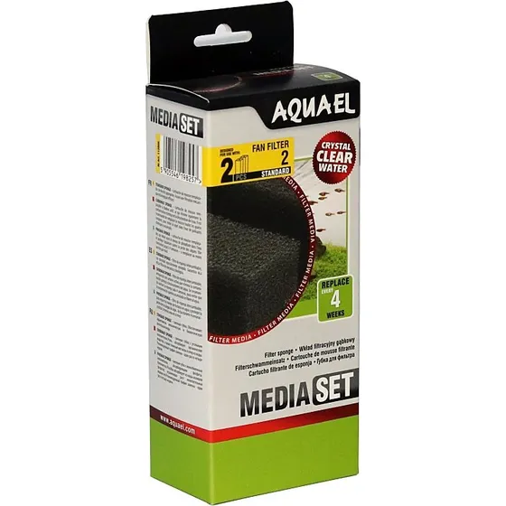 Aquael Filterschwamm FAN 2 Plus, 2 Stück