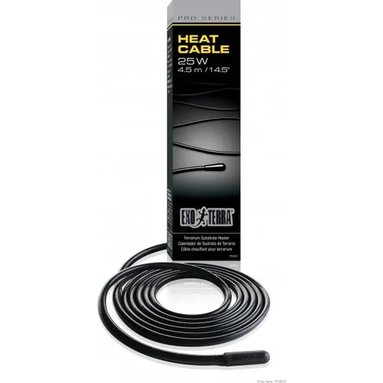 Exo Terra Heat Cable 25 W, 4,5 m