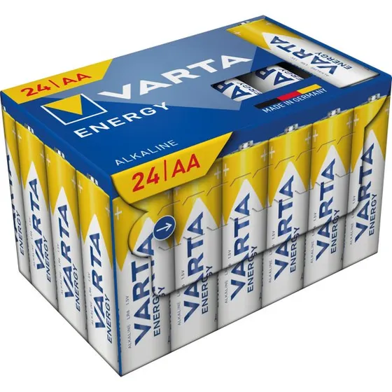 VARTA Energy AA 24er-Pack Schwarz