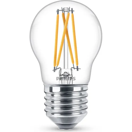 Philips LED Tropfen E27 2,5W WarmGlow dimmbar