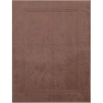 Betz Luxus Badvorleger 50x70 cm nussbraun 950g/m²