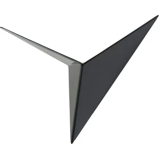 London Wandleuchte LED Schwarz Lackoptik