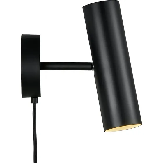 Nordlux MIB 6 Wandleuchte GU10 schwarz