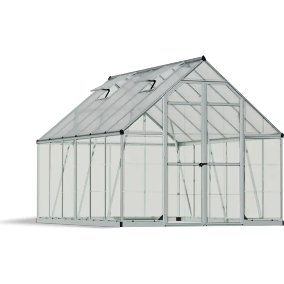 Canopia Balance Alu-Gewächshaus 367x244 cm silber