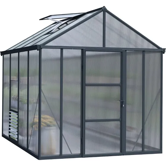 Canopia Glory Gewchshaus 2,45 x 2,45 m Grau