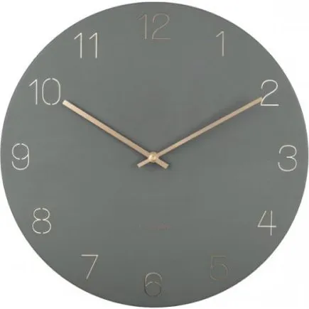 Karlsson Charm Wanduhr Jungle Green 40cm