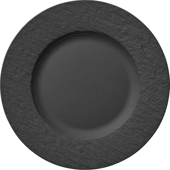 Villeroy & Boch Manufacture Rock Speiseteller 27 cm schwarz
