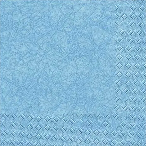 Paper+Design 20x Servietten Hellblau 33 cm 3-lagig