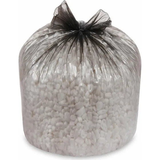 HDPE Mllbeutel 50x60 cm 30 l schwarz Gr. M auf Rolle (20 Stk.)