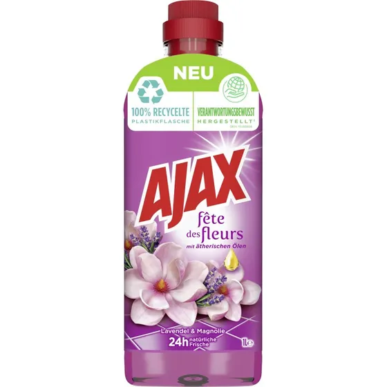 Ajax Allzweckreiniger Lavendel & Magnolie 1000 ml 6er Pack