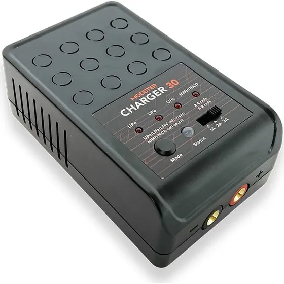 Modster AC 30 Lipo-Ladegerät 2-4S 3A 30W