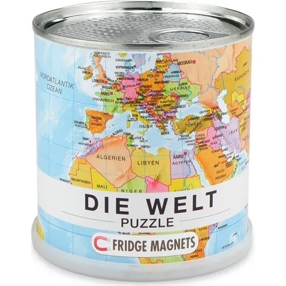 Extra Goods Welt Puzzle Magnets, 100-teilig