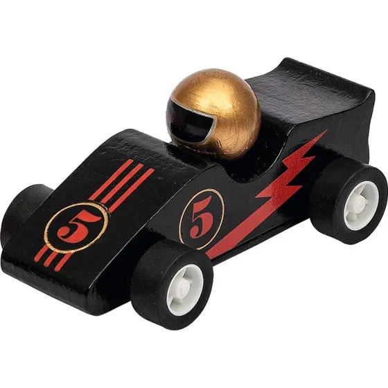 moses Nostalgie Kleine Rennwagen mit Rückziehmotor – Holzspielzeug