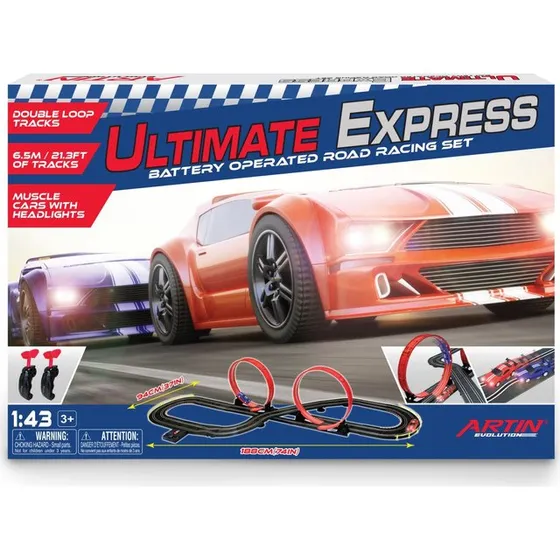Martinex Racing Track mit 2 Loopings (6,4 m)