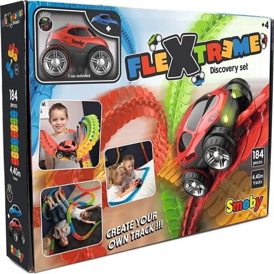 Smoby FleXtreme Discovery Rennbahn-Set