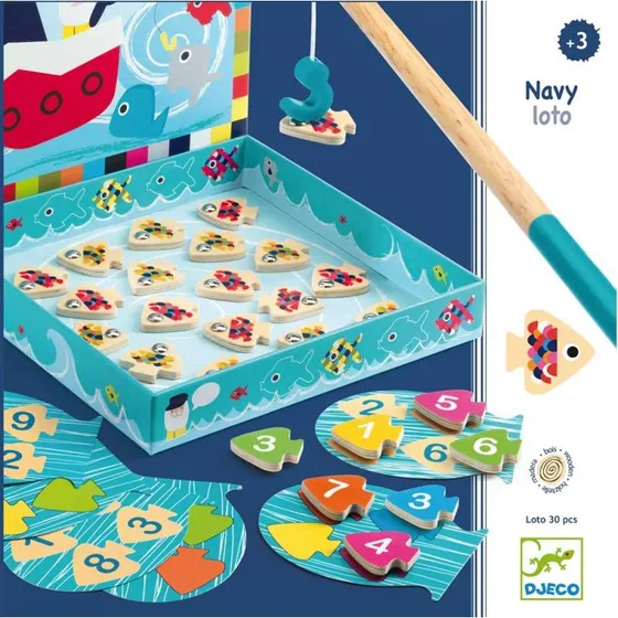 Navy Lernspiel Lotto Angeln ab 3 Jahre