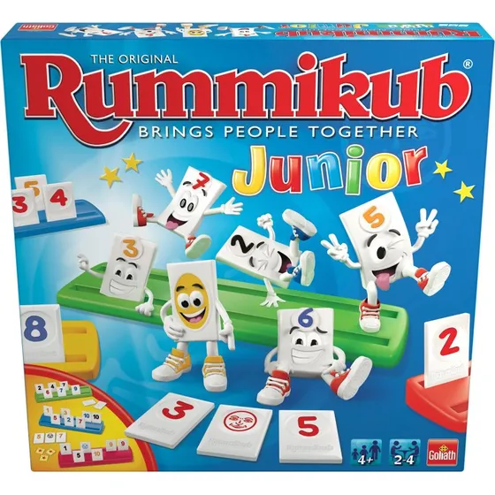 Rummikub Das Original Junior – Spiel für Kinder ab 6 Jahren
