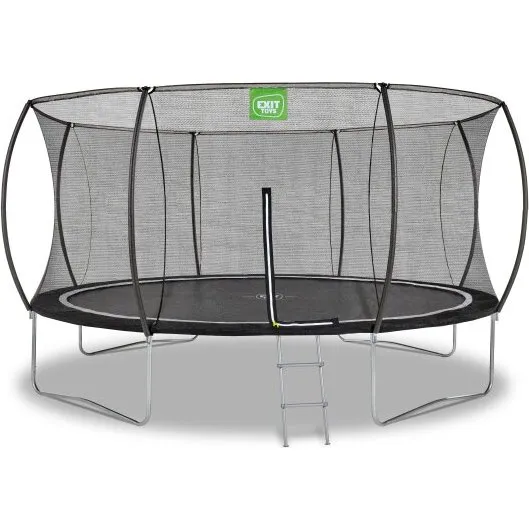 EXIT Black Edition Trampolin ø427 cm schwarz
