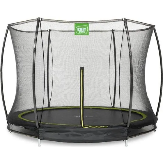 Exit Bodentrampolin Silhouette 244 cm Lime