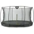 EXIT Silhouette Trampolin 366 cm grün mit Sicherheitsnetz