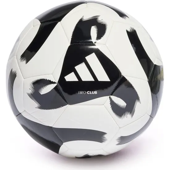 adidas Tiro Club Trainingsball Weiß/Schwarz