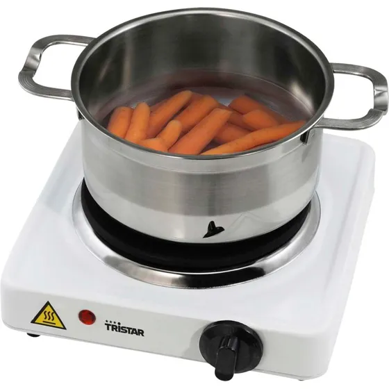 Tristar KP-6185 Kochplatte 1000 W weiß