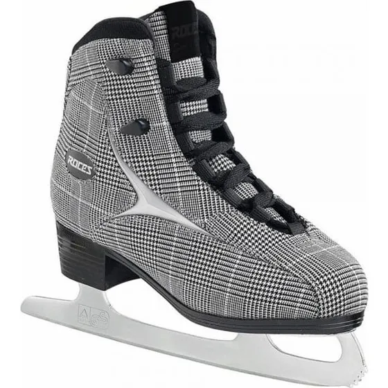 Roces Brits Damen-Schlittschuhe Check Schwarz/Weiß
