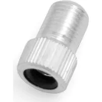 SYSTEM-S Ventiladapter Presta auf Schrader, Silber