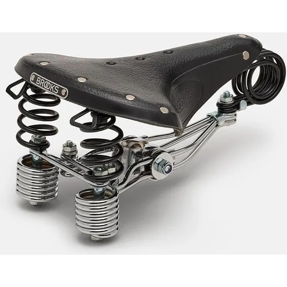 Brooks Leder-Sattel B135 schwarz