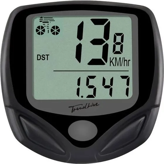 TrendLine Fahrradcomputer mit Befestigung und Batterien