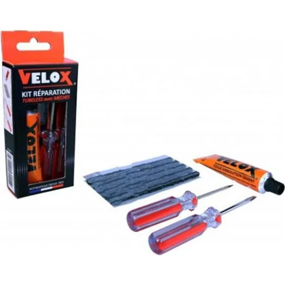 Velox Tubeless Reparatur-Kit Schwarz