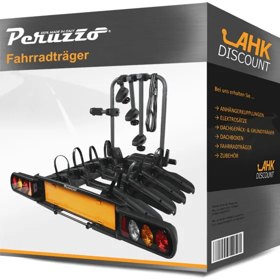 Peruzzo Pure Instinct 4 Fahrradträger für Anhängerkupplung