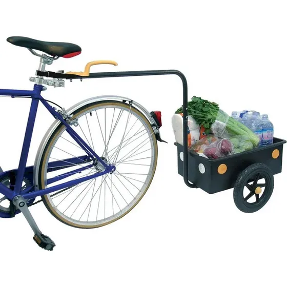 BELLELLI Eco Trailer Maxi 60L Schwarz Schnellspanner