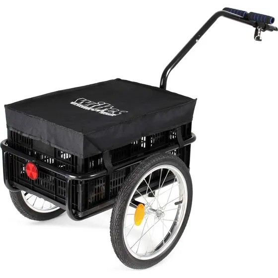 Wiltec Fahrradanhänger 145x57,5x73 cm bis 50 kg