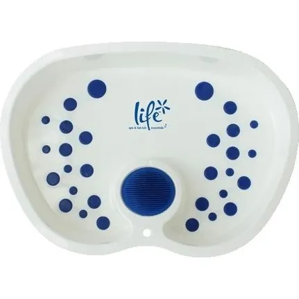Life Spa Fußbad weiß/blau für Whirlpools