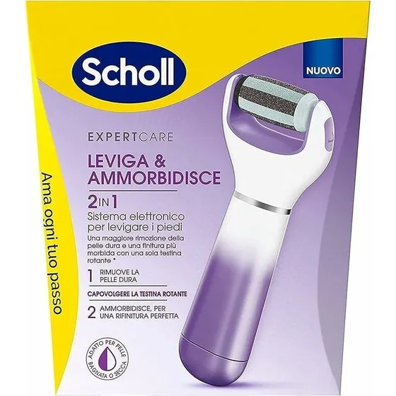 Scholl Velvet 2in1 Elektronisches Pediküresystem