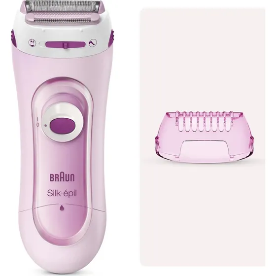 Braun Silk-pil LS5100 Ladyshaver & Trimmer, Pink