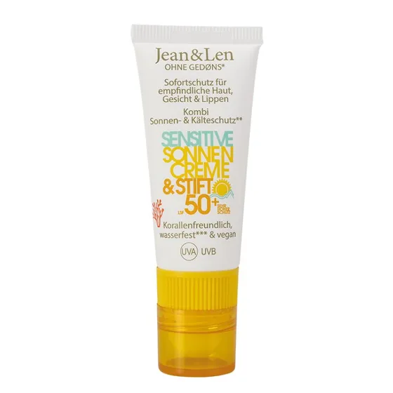 Jean & Len® 2in1 Sonnenschutz LSF 50+ 20ml+3g