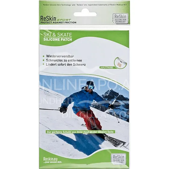 Reskin Sport Ski & Skate Silikonpflaster, 2 ST