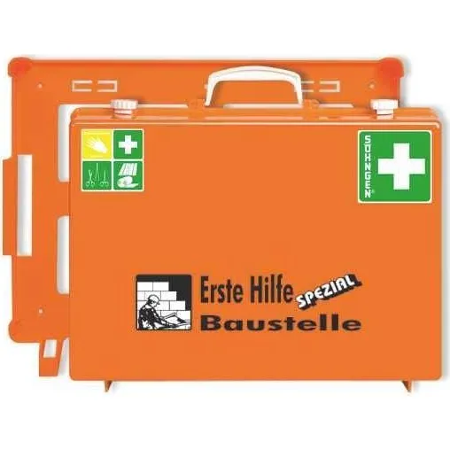 SpezialMT-CD Baustelle Erste-Hilfe-Koffer, orange