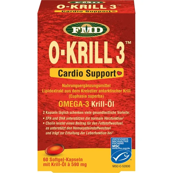 FMD O-Krill 3 Cardio Support 60 Kapseln
