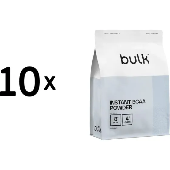 Now Foods BCAA Instant Pulver 4 x 500g ungeschmackt