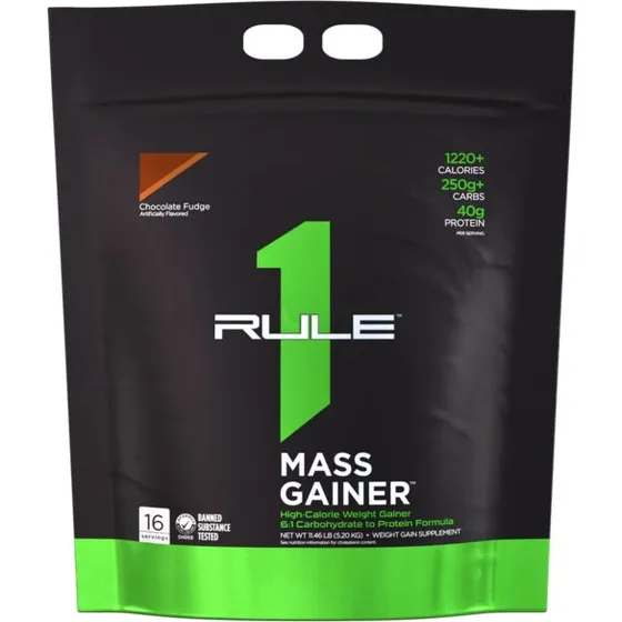 Rule1 R1 Mass Gainer 5,7 lbs Chocolate Fudge
