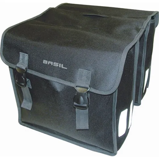 Basil Mara XL Doppeltasche schwarz 35L